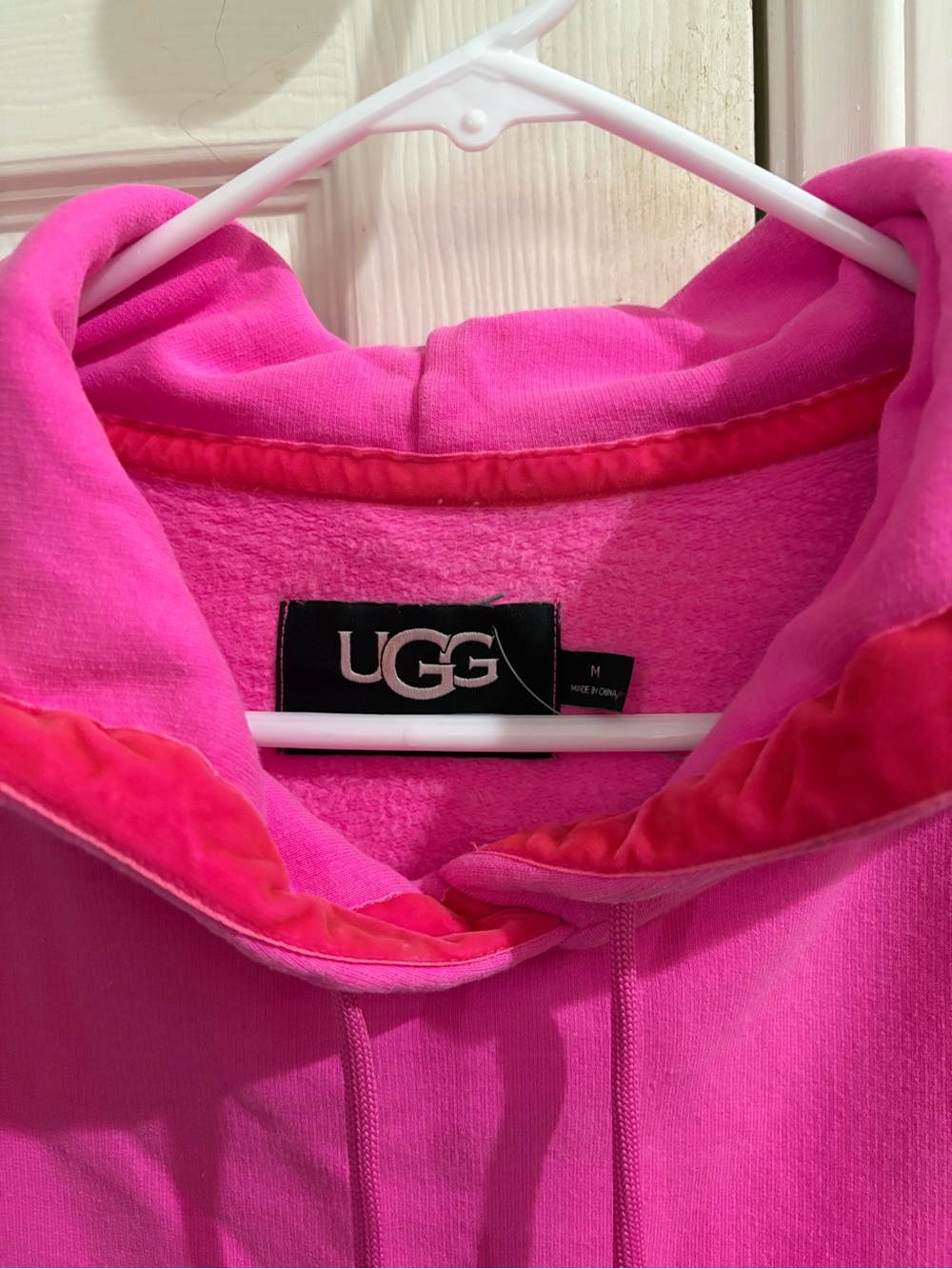 UGG Bright Pink Pullover Hoodie
